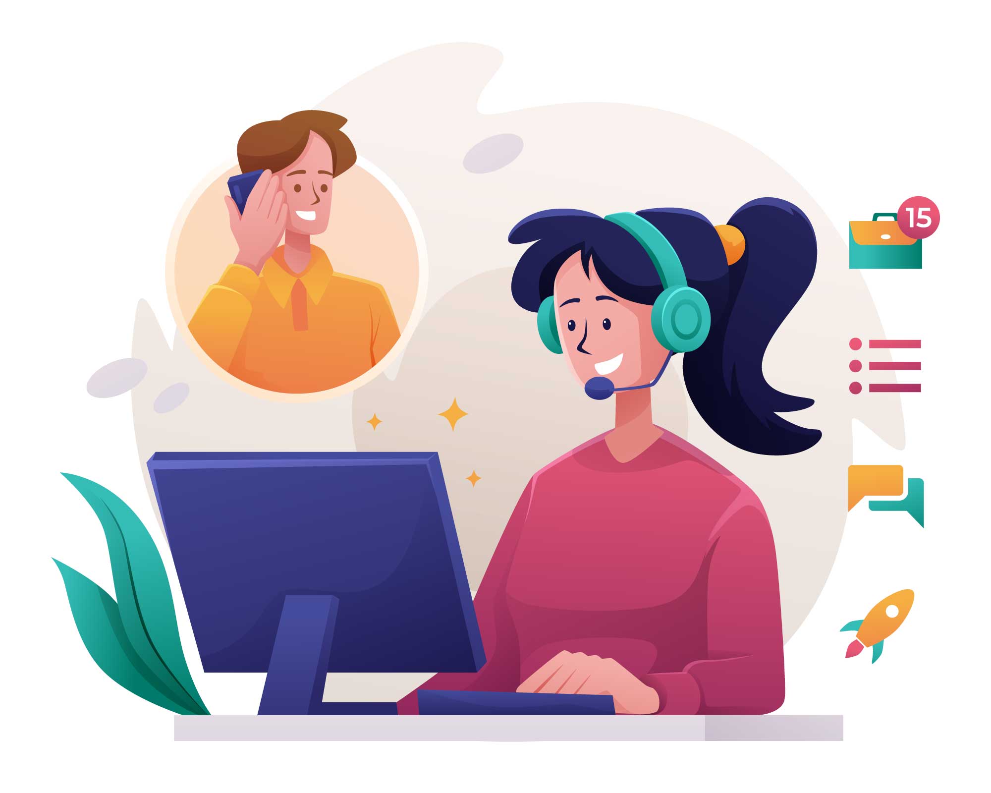 Customer-Service-Illustration